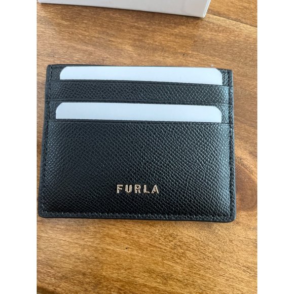 Furla Bags Furla Compact Credit Card Holder Black Poshmark